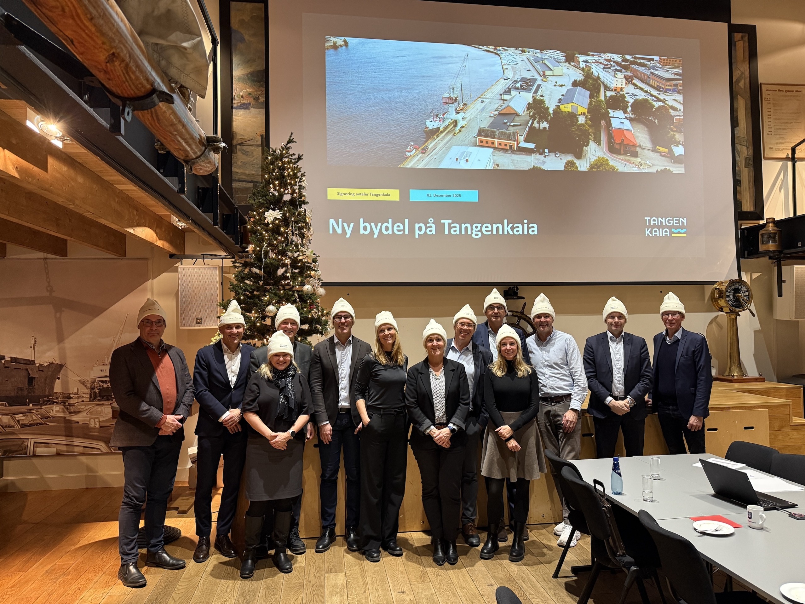 Signeringsmøte tangenkaia AS